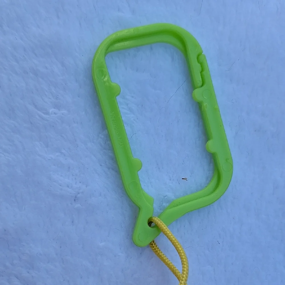 McDonald's Yellow and White Emoji Keychain
